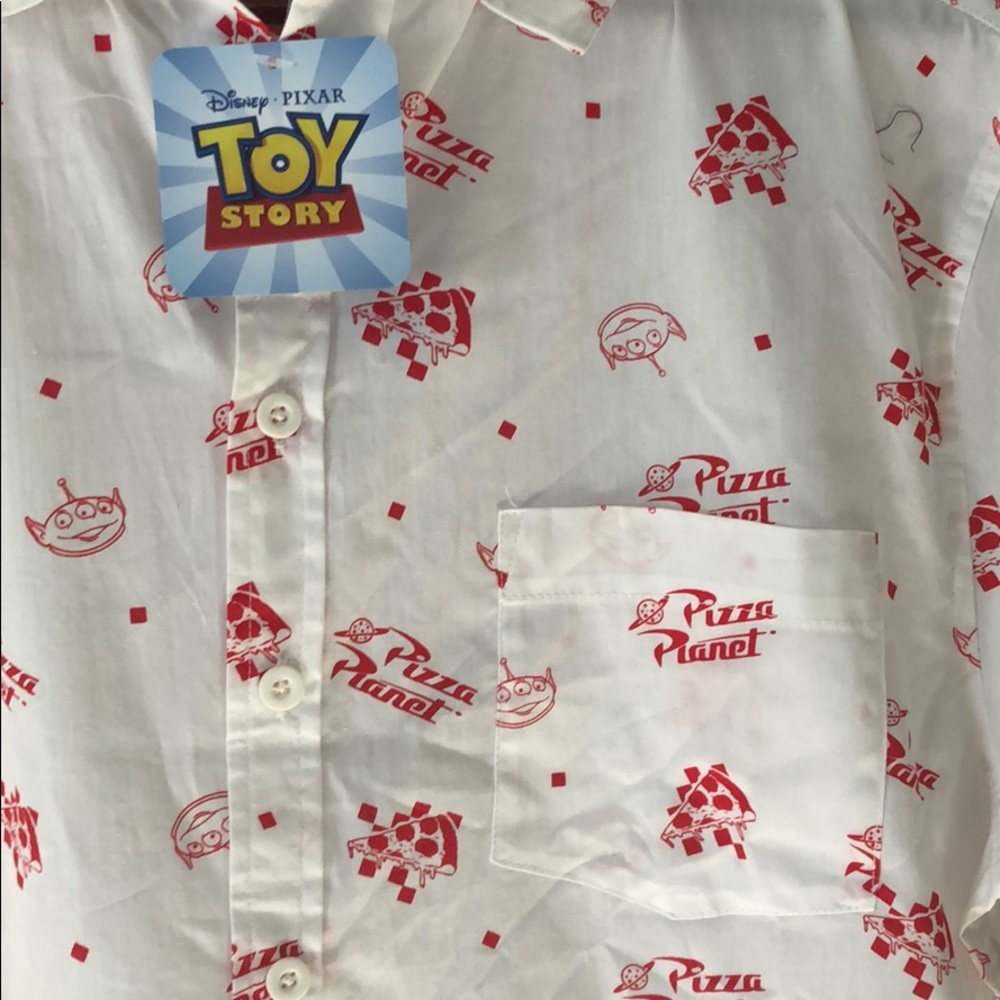 Disney Pixar Toy Story Men’s Pizza Planet 🚀🍕